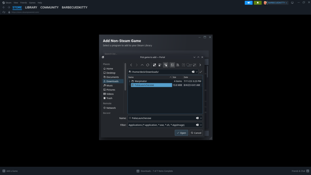 How to Fix Palia's Closed Beta on the Steam Deck 2 AddPaliaLauncherNonSteamGame