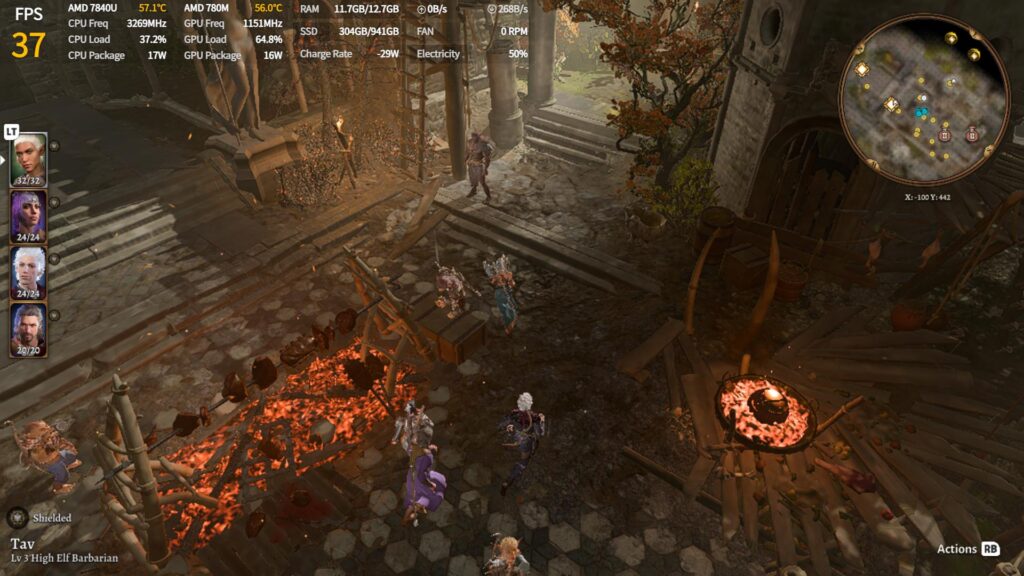 Baldur's Gate 3 - The AYANEO AIR 1S Experience 8 BG3Air1S401