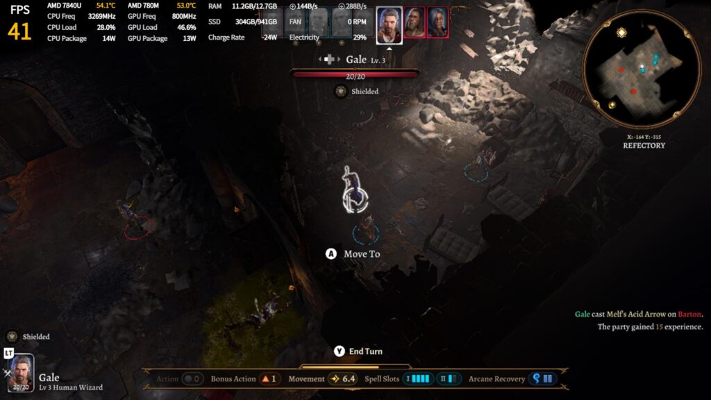 Baldur's Gate 3 - The AYANEO AIR 1S Experience 11 BG3Air1S403