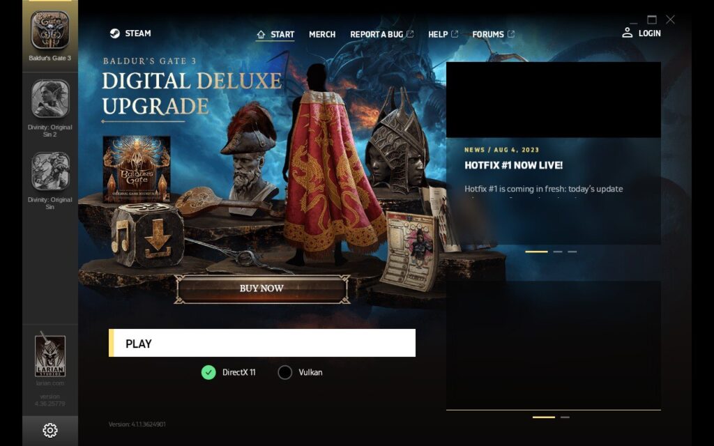 How to Play Baldur's Gate 3 Splitscreen on Steam Deck 3 BaldursGate3Launcher