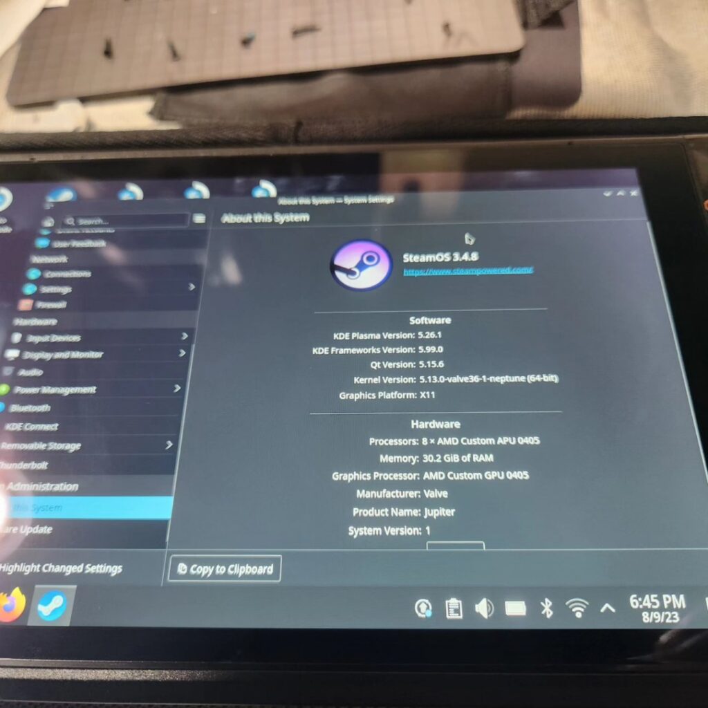 Someone Put 32gb RAM and New WiFi Card in a Steam Deck 4 Deck32RAM4