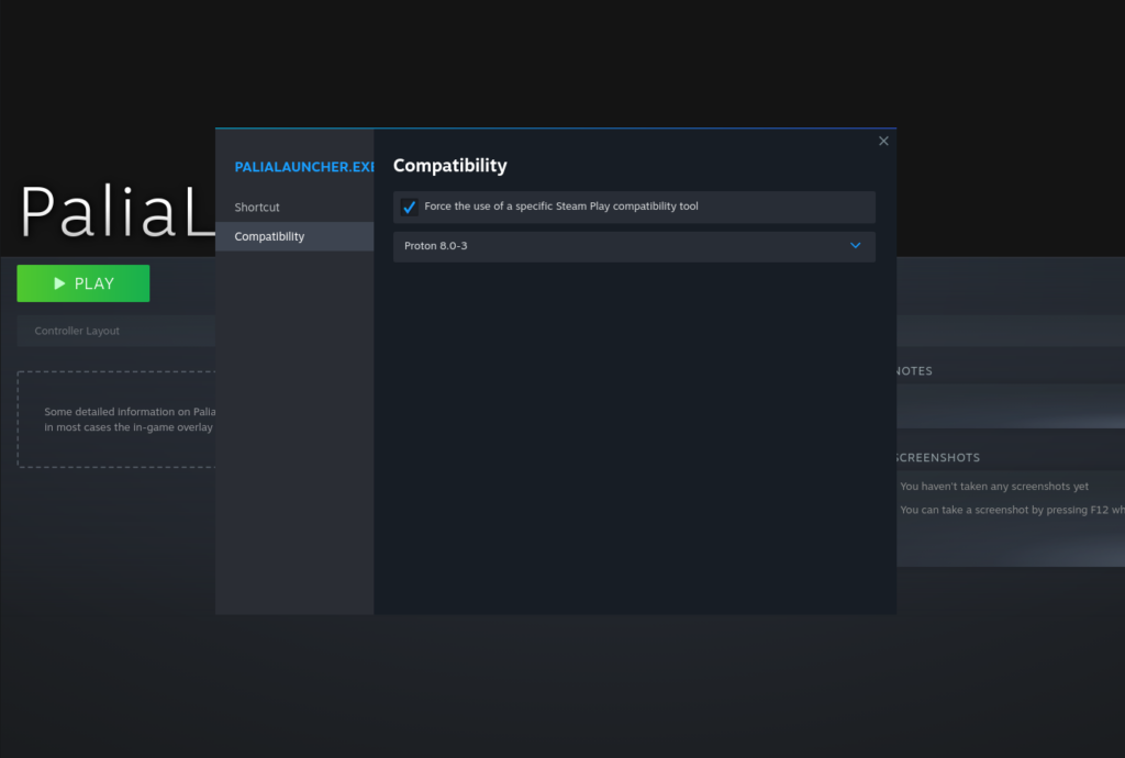 How to Fix Palia's Closed Beta on the Steam Deck 3 ForceProtonCompatibility