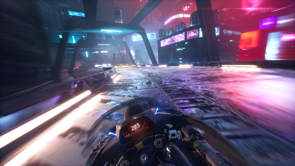 Gamescom 2023: Ghostrunner 2 is Being Tested on the Steam Deck 2 Ghostrunner2BikeStock1 1