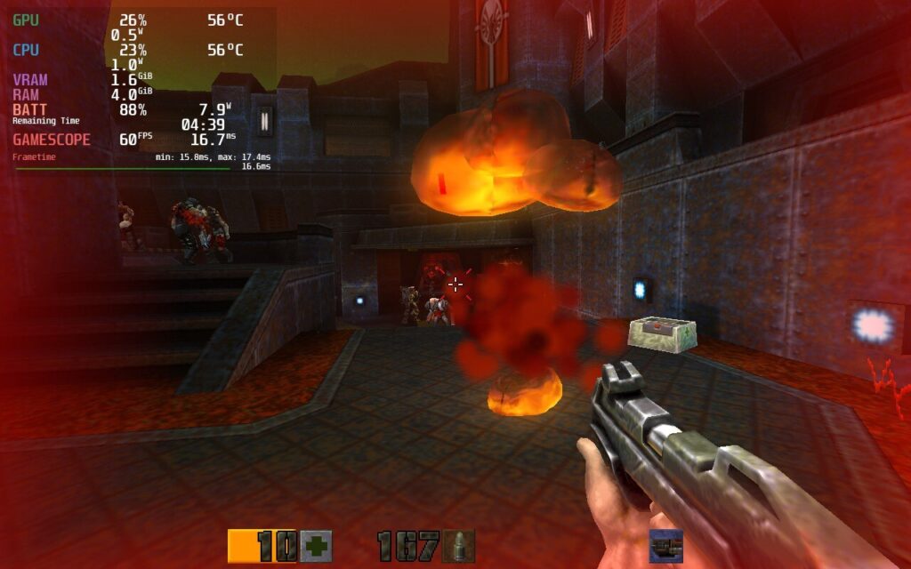 Quake 2 Re-Released With Significant Enhancements, New Modes, and Improvements 7 Quake2EnhancedSteamDeck1