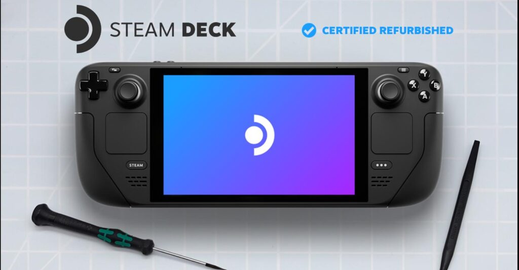 Certified Refurbished Steam Decks Now Live on Steam and Gamestop 1 Certified Refurbished Steam Deck