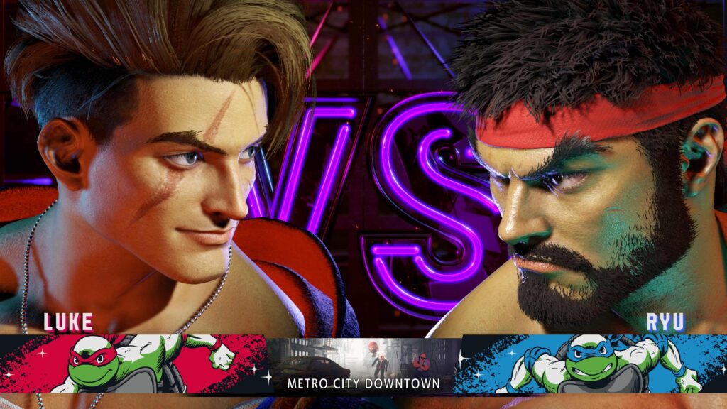 Teenage Mutant Ninja Turtles Costumes, Emotes, and Titles Coming to Street Fighter 6 2 SF6TMNT1