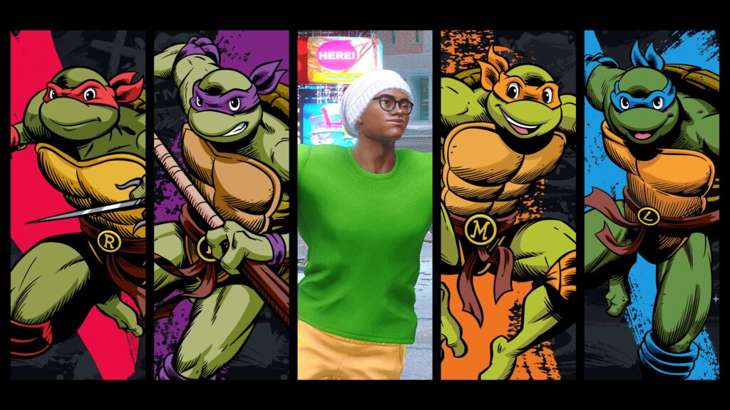 Teenage Mutant Ninja Turtles Costumes, Emotes, and Titles Coming to Street Fighter 6 6 SF6TMNT6