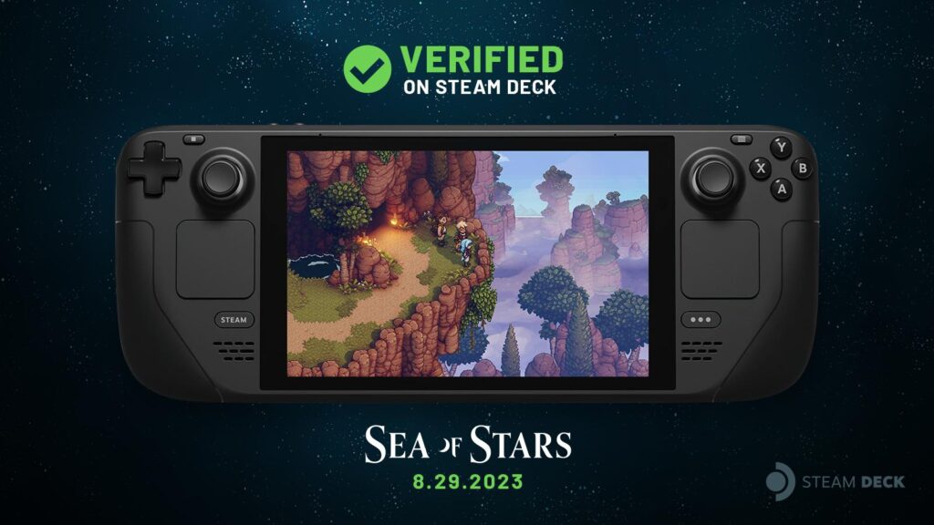 Sea of Stars Gets Steam Deck Verified Ahead of Release 1 SeaofStarsSteamDeckVerified 1