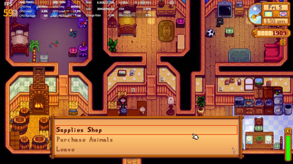 AYANEO AIR 1S Review - An Amazing Windows Handheld With the Best Screen in a Handheld 40 StardewValley1S4