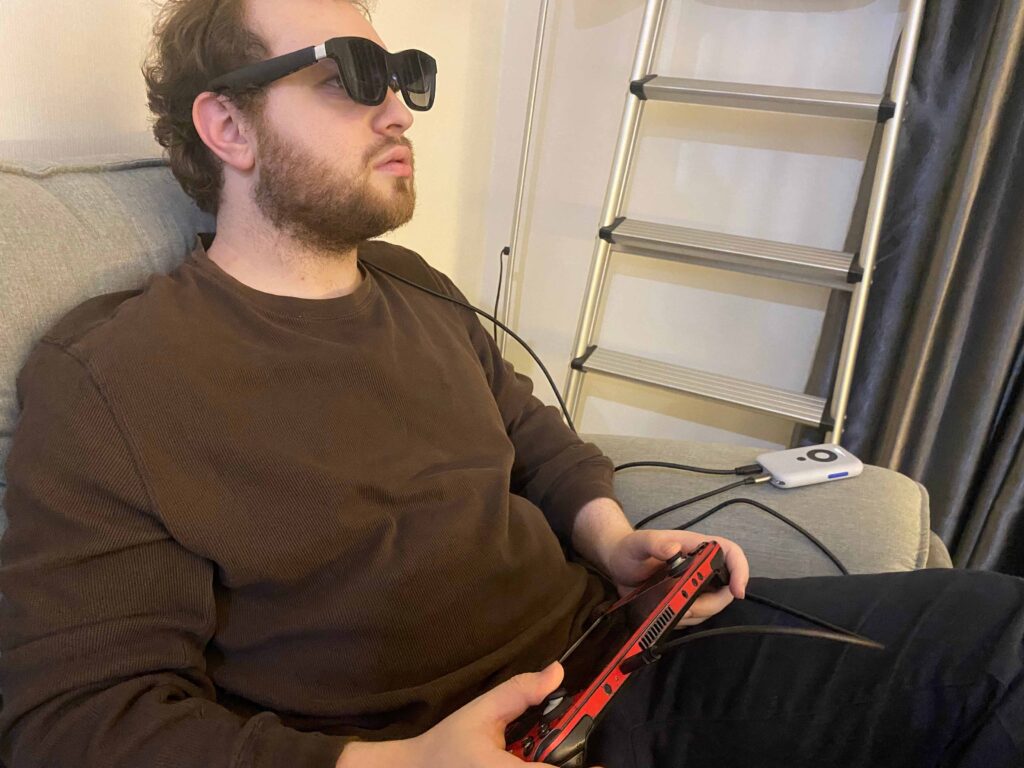 XREAL Beam Review - A Necessary Addition to the Augmented Reality Glasses 8 XrealBeamUsage2 1