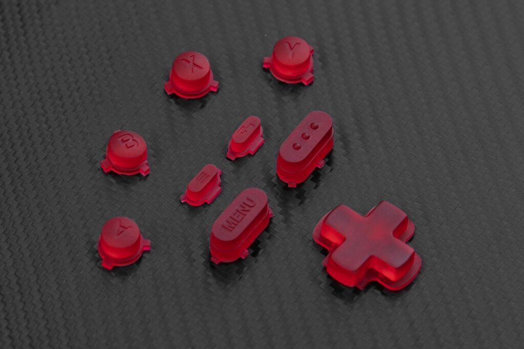 Customize Your Steam Deck Buttons With This New Product 4 DeckButtonsButtonSetCrimsonRed