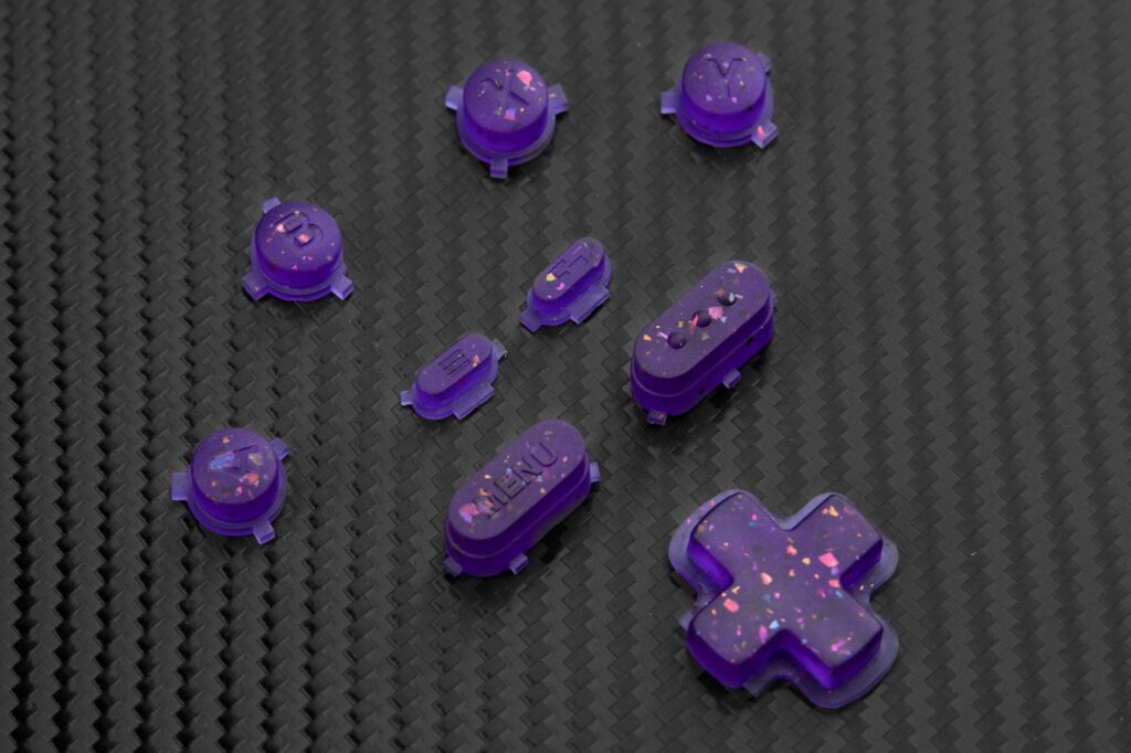Customize Your Steam Deck Buttons With This New Product 6 DeckButtonsButtonSetPartyPurple