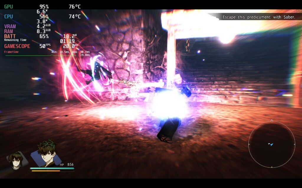 Fate/Samurai Remnant 7 FateSamuraiRemnantFramerate1