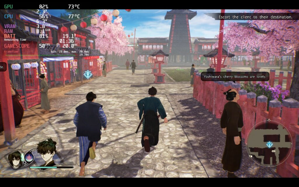 Fate/Samurai Remnant 8 FateSamuraiRemnantFramerate2