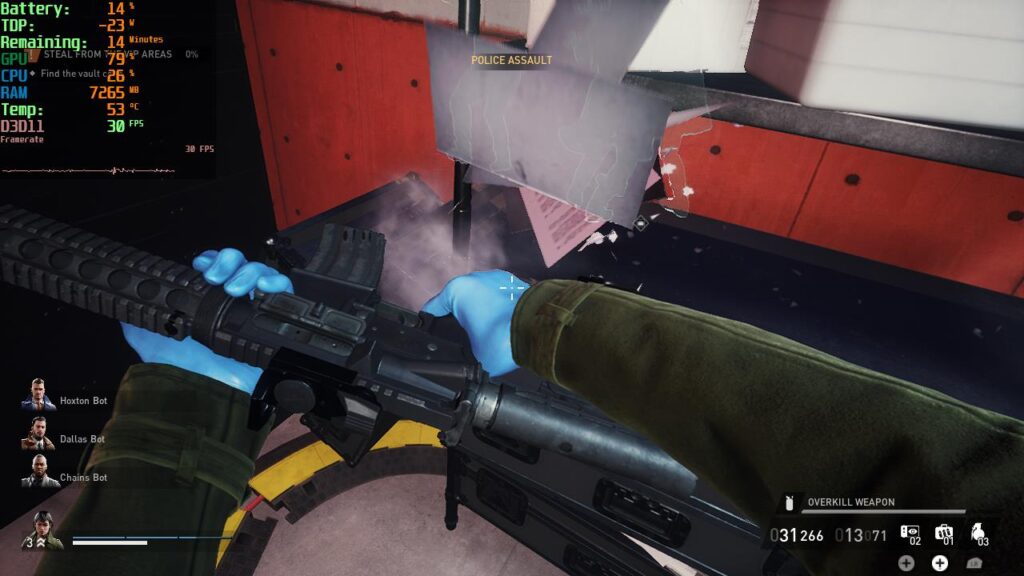 How Payday 3 Runs on the ROG Ally - First Impressions 6 Payday3AllyImpressions6