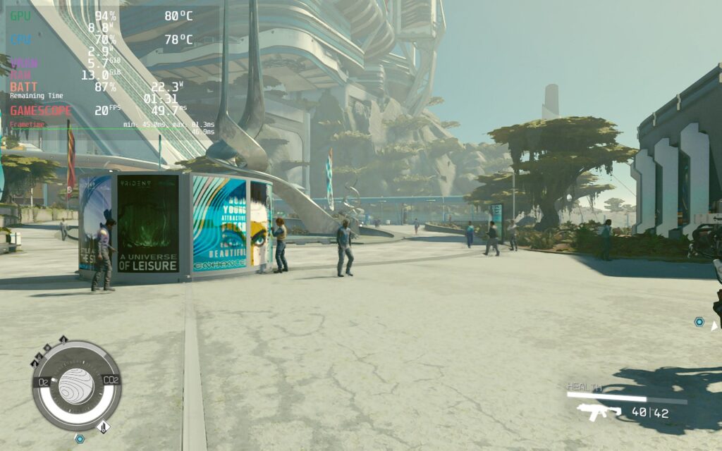 Don't Play Starfield on the Steam Deck Just Yet - First Impressions 4 StarfieldDeck20FPS2