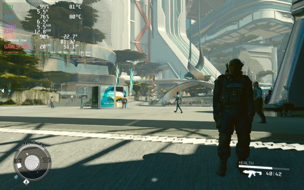 Don't Play Starfield on the Steam Deck Just Yet - First Impressions 1 StarfieldDeck20FPS3