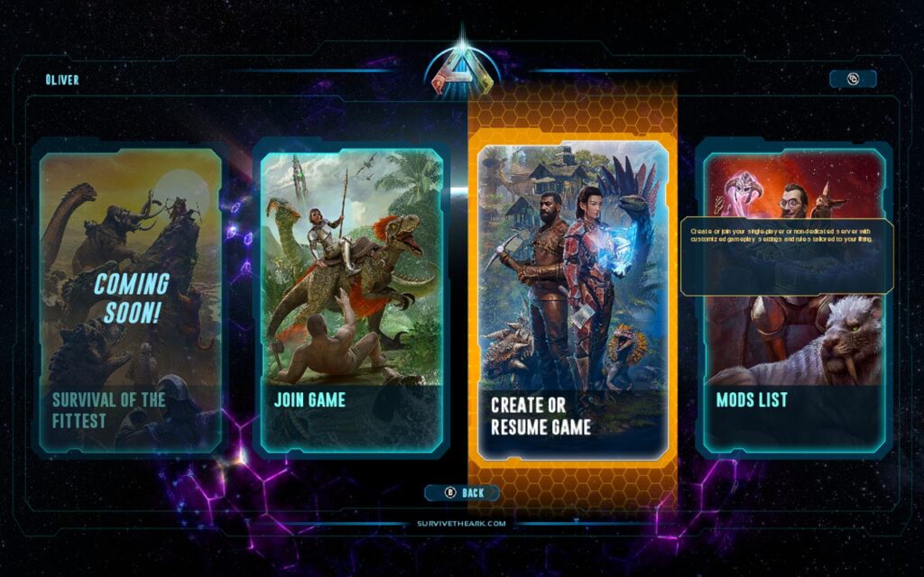 ARK: Survival Ascended (Early Access) 3 ARKSAMainMenu
