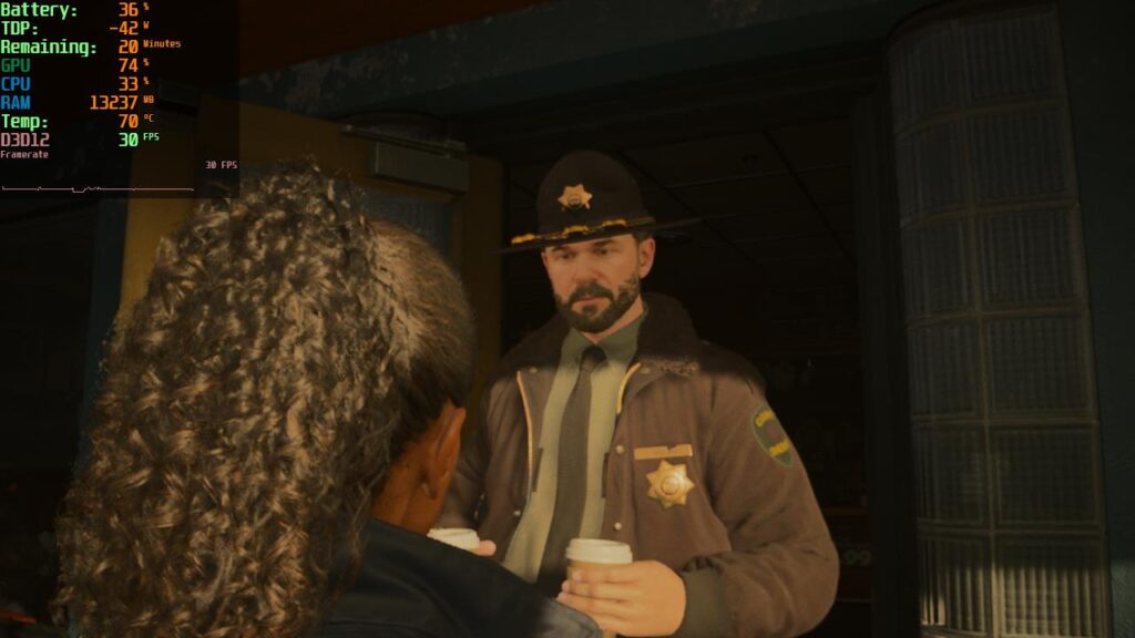Alan Wake 2 Can Run on the ROG Ally, But Not The Steam Deck 2 AlanWake2ROGAllyImpressions3