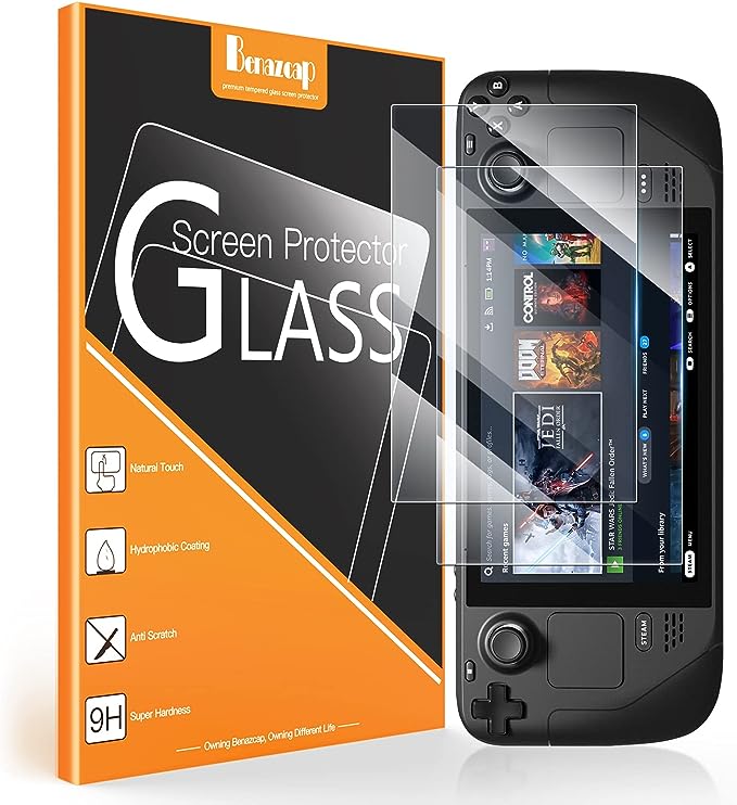Best October 2023 Prime Day Deals: Top Discounts on Steam Deck and ROG Ally Accessories 19 GlassProtectorSteamDeckStock