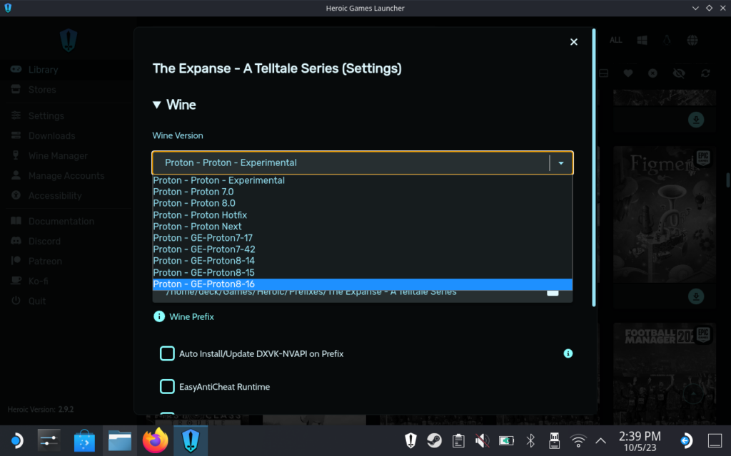 How to Play Assassin's Creed: Mirage on the Steam Deck 6 HeroicProtonGE