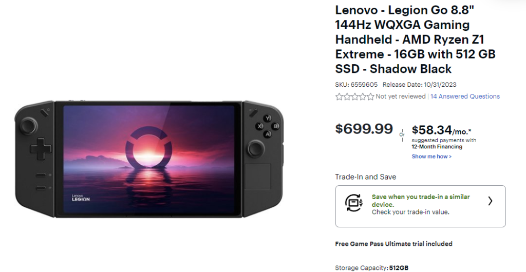Why The Lenovo Legion Go is Amazing for the Handheld PC Market 4 LenovoLegionGoBestBuyPrice