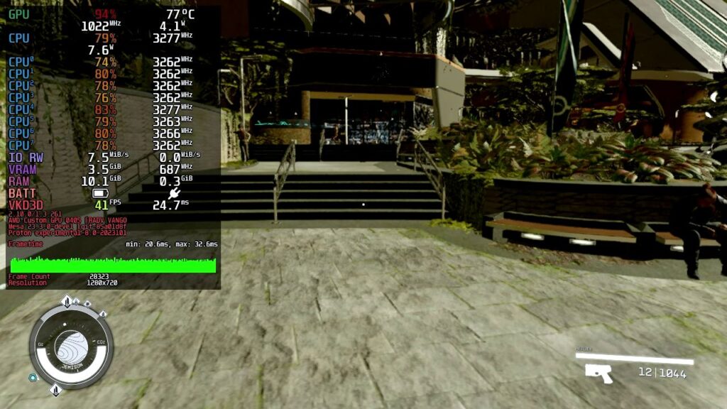 Doubling Starfield's Framerate on Steam Deck - Starfield Deck Dive 8 PerfStarfieldExample