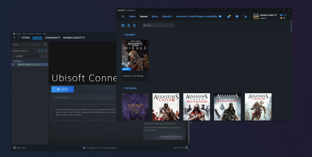 How to Play Assassin's Creed: Mirage on the Steam Deck 11 UbisoftConnectAssassinsCreedMirage