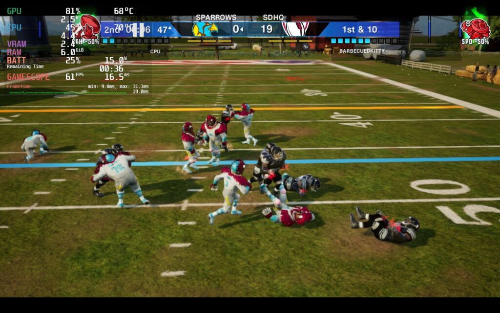 Wild Card Football 14 WildCardFootballFramerate3