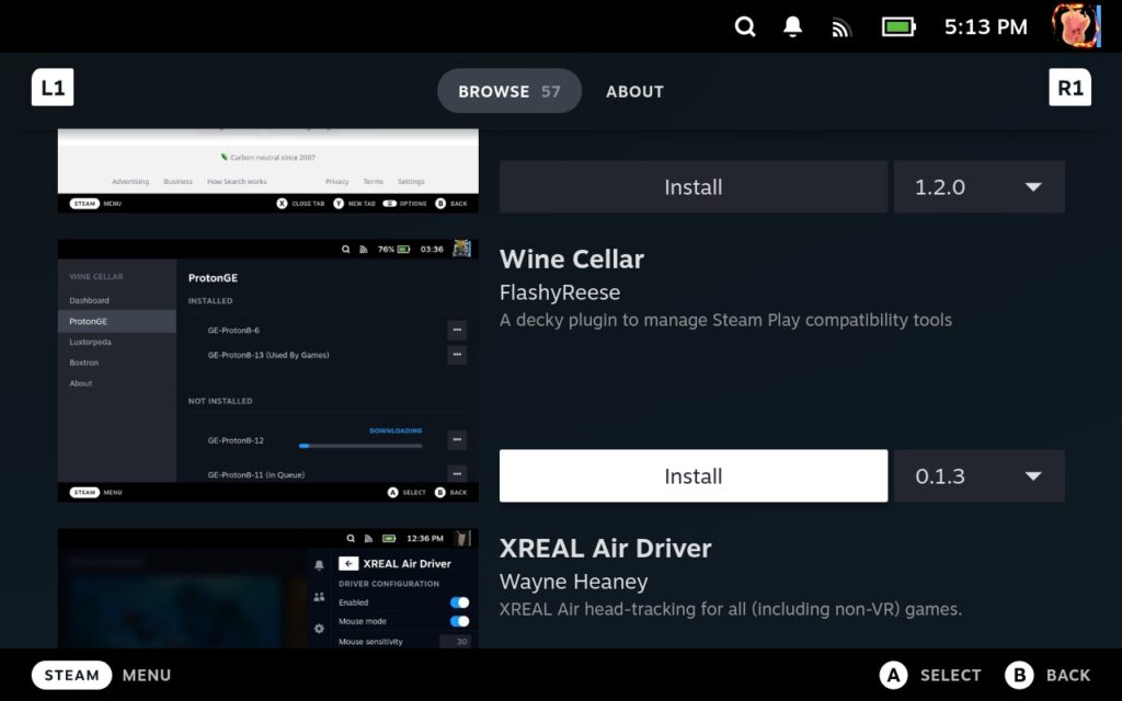 The Easiest Way to Get Proton GE Updates With the Wine Cellar Plugin 2 WineCellarInstall