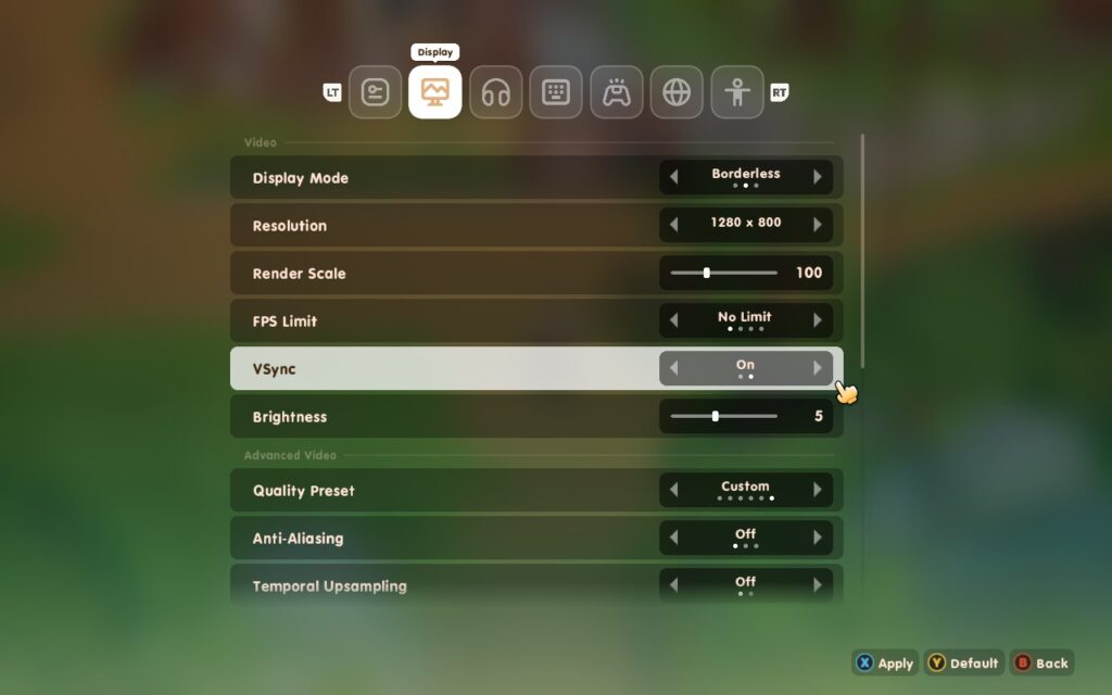 CoralIslandFPSSettings1