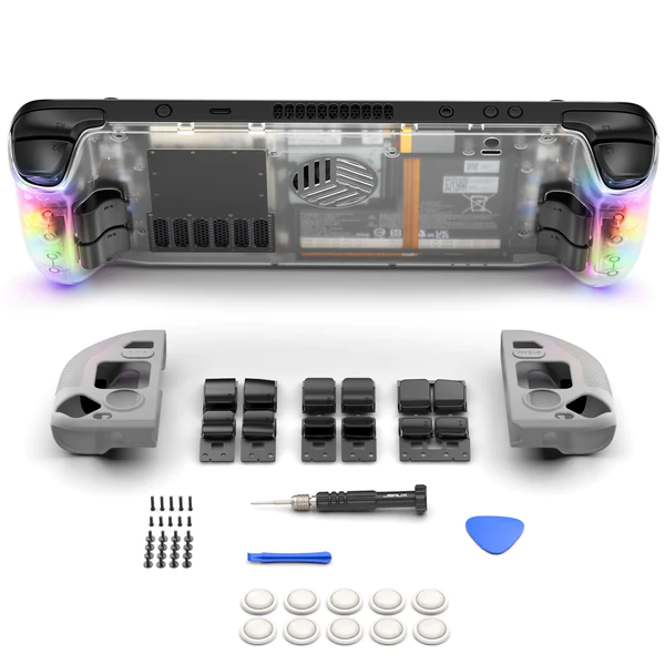 JSAUX Discounts Great Steam Deck Accessories in Black Friday Sale 6 JSAUXTransparentRGBBackCover