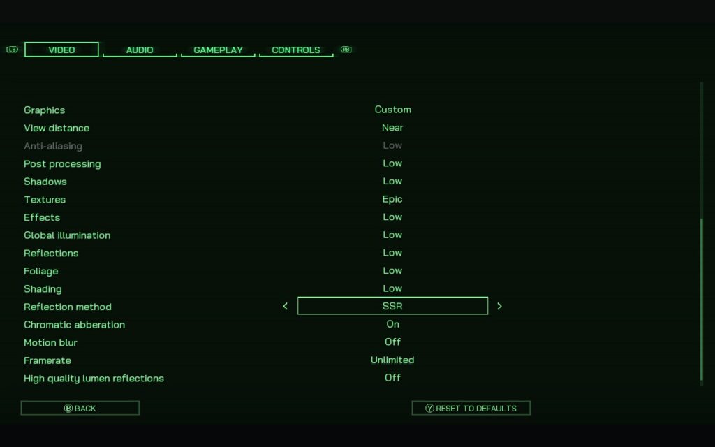 RoboCop: Rogue City 4 RobocopRogueCitySettings2 1