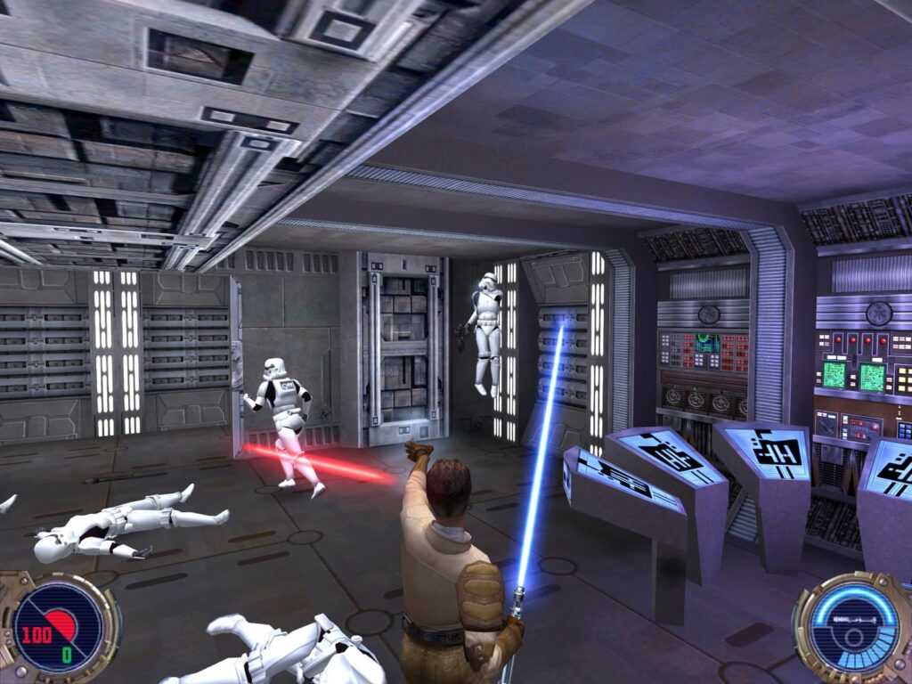 Every Star Wars Game on Steam Tested on the Steam Deck - Part 1 14 JediOutcastStock1 1