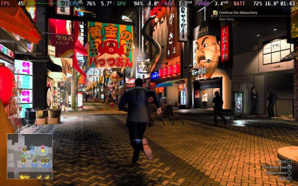 Like a Dragon Gaiden: The Man Who Erased His Name 13 LikeaDragonGaidenFramerate1