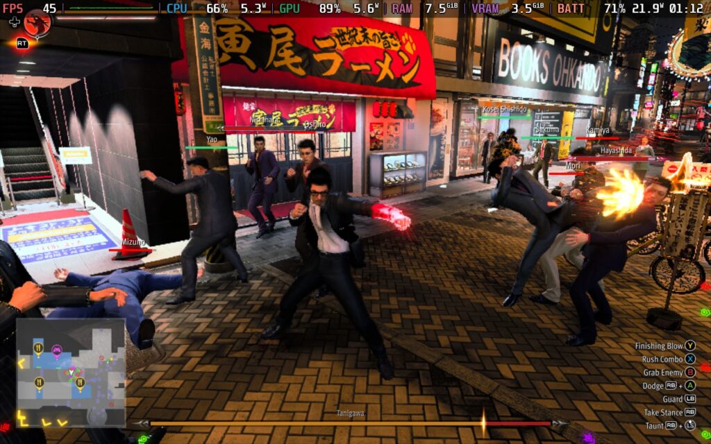 Like a Dragon Gaiden: The Man Who Erased His Name 14 LikeaDragonGaidenFramerate2