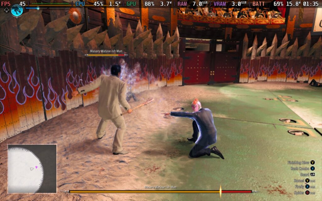 Like a Dragon Gaiden: The Man Who Erased His Name 15 LikeaDragonGaidenFramerate3