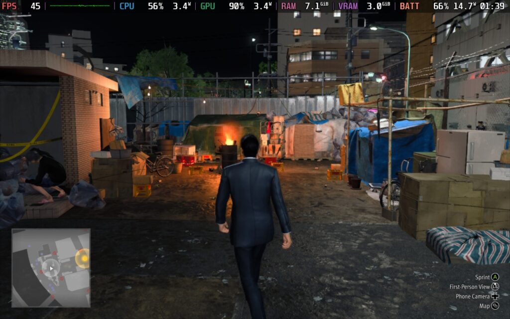 Like a Dragon Gaiden: The Man Who Erased His Name 16 LikeaDragonGaidenFramerate4