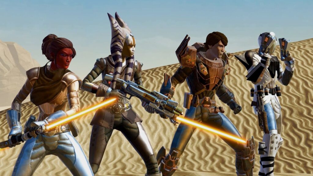 Every Star Wars Game on Steam Tested on the Steam Deck - Part 2 16 TheOldRepublicStock1 1