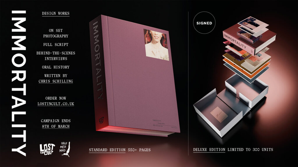 IMMORTALITY Behind the Scenes Book Hits Almost 70% Of Goal 3 IMMORTALITYDesignWorksDeluxeEditionVersion