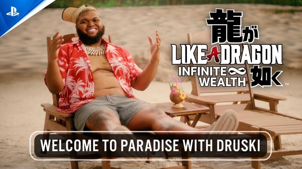Like A Dragon: Infinite Wealth Druski Key Art