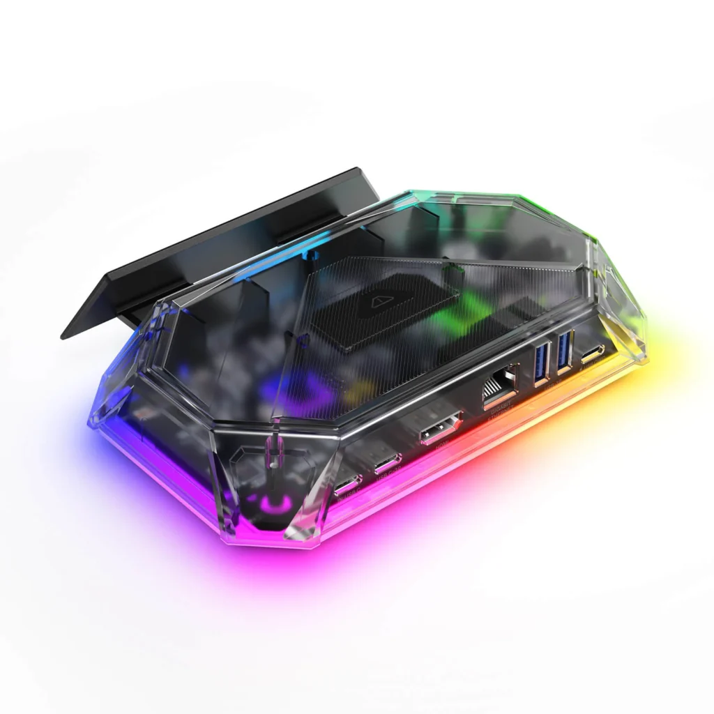 JSAUX's Transparent 12-in-1 RGB Docking Station is Back, 8-in-1 Variant Coming Soon! 2 JSAUXRGBTransparentDockFeature1 1