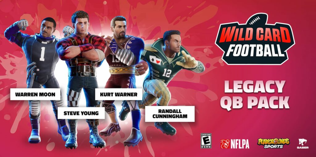 Wild Card Football Legacy QB Pack Key Art