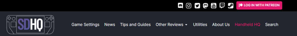 SDHQ Update - Patreon: Disabling Ads and Restructured Rewards 2 LogInWithPatreon