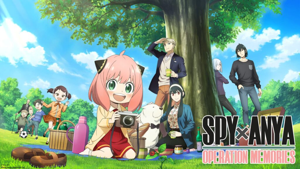 SPYxANYA Operation Memories Key Art