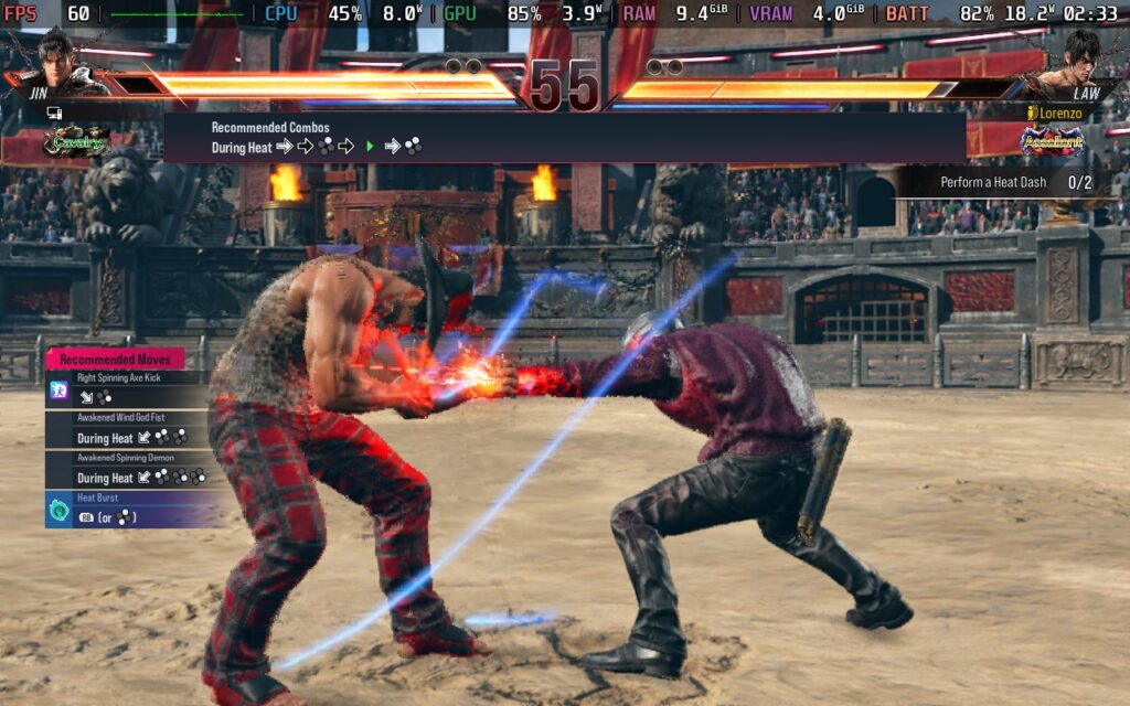 Every The Game Awards 2024 Winner and Nominee Tested on Steam Deck 23 Tekken84