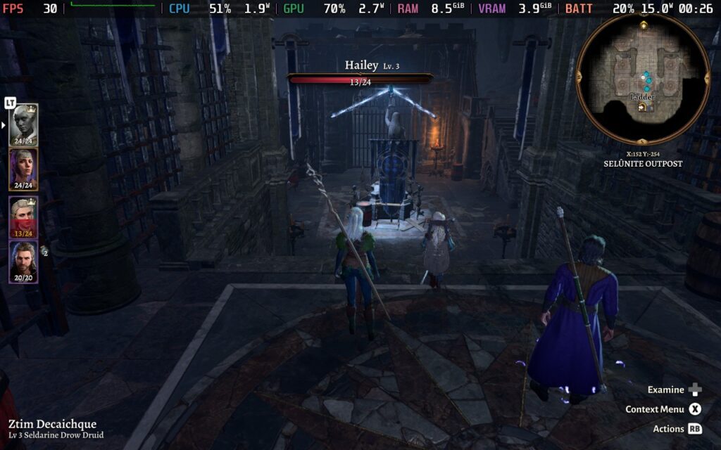 Baldur's Gate 3 4 Checking out a temple in Baldur's Gate 3