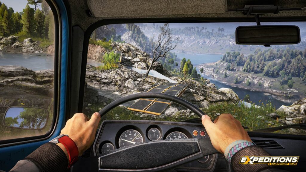 Expeditions: A MudRunner Game Reveals Content Coming Post-Launch in Year 1 1 EXPEDITIONS Screenshot 19201080 Logo Screen11 1