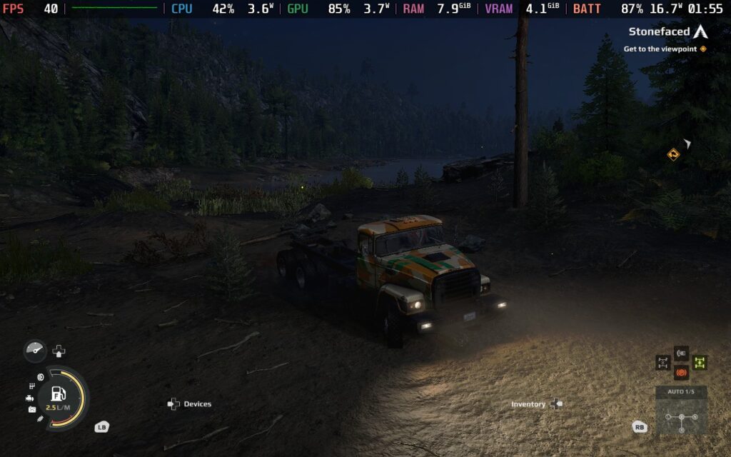 Expeditions: A MudRunner Game 7 ExpeditionsFramerate1