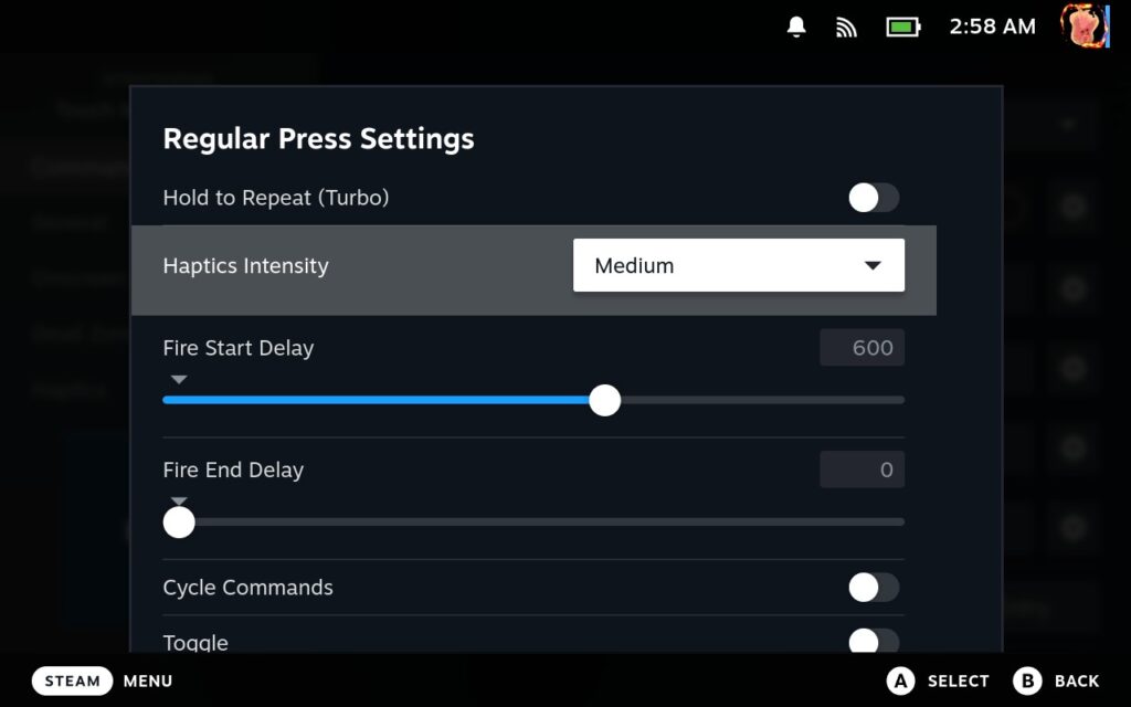 How To Set Steam Deck Trackpad for Quick HELLDIVERS 2 Strategem Inputs 10 HELLDIVERRS2Delays 1